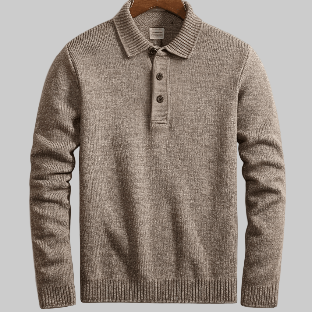 Men's Polo Sweater