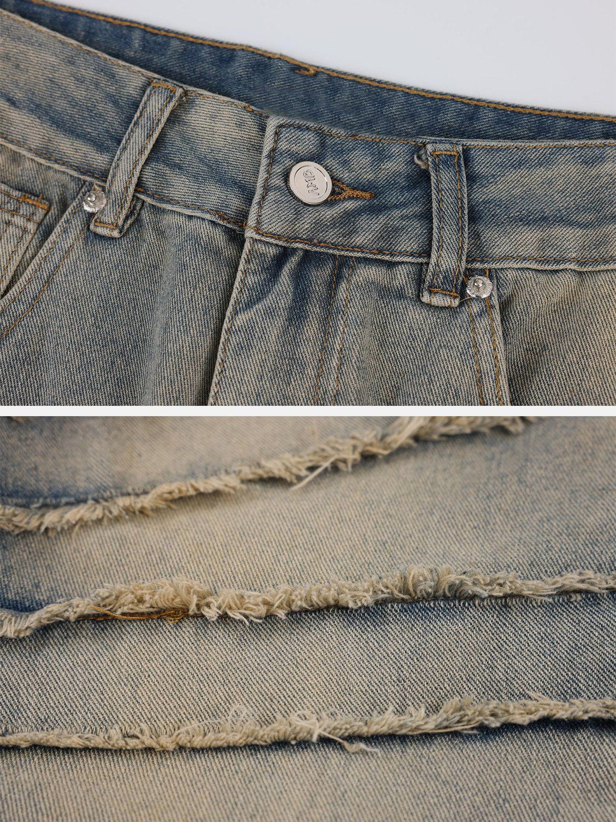 Keyn | Men's Fringed Jeans