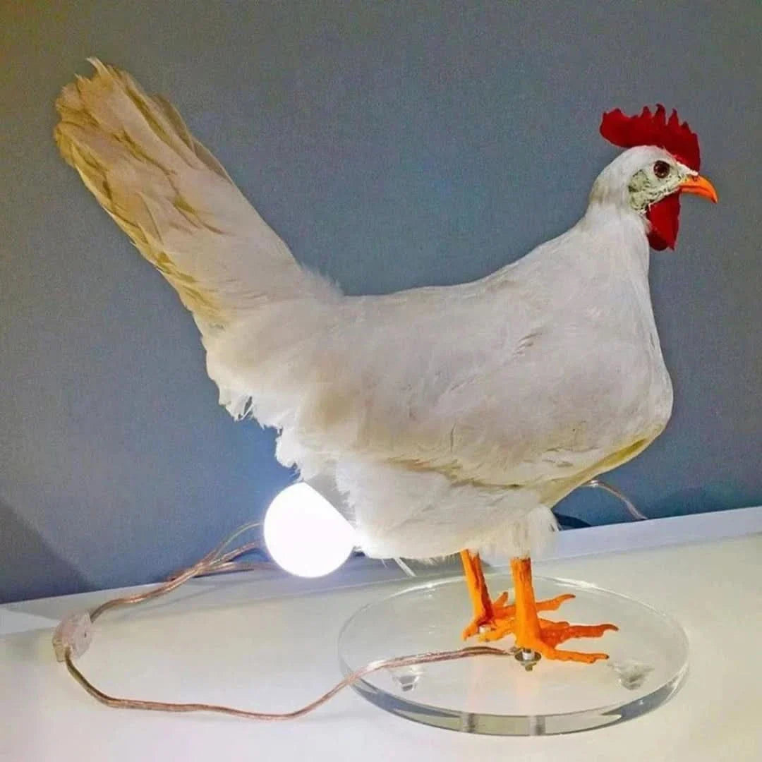 Lámpara de gallina