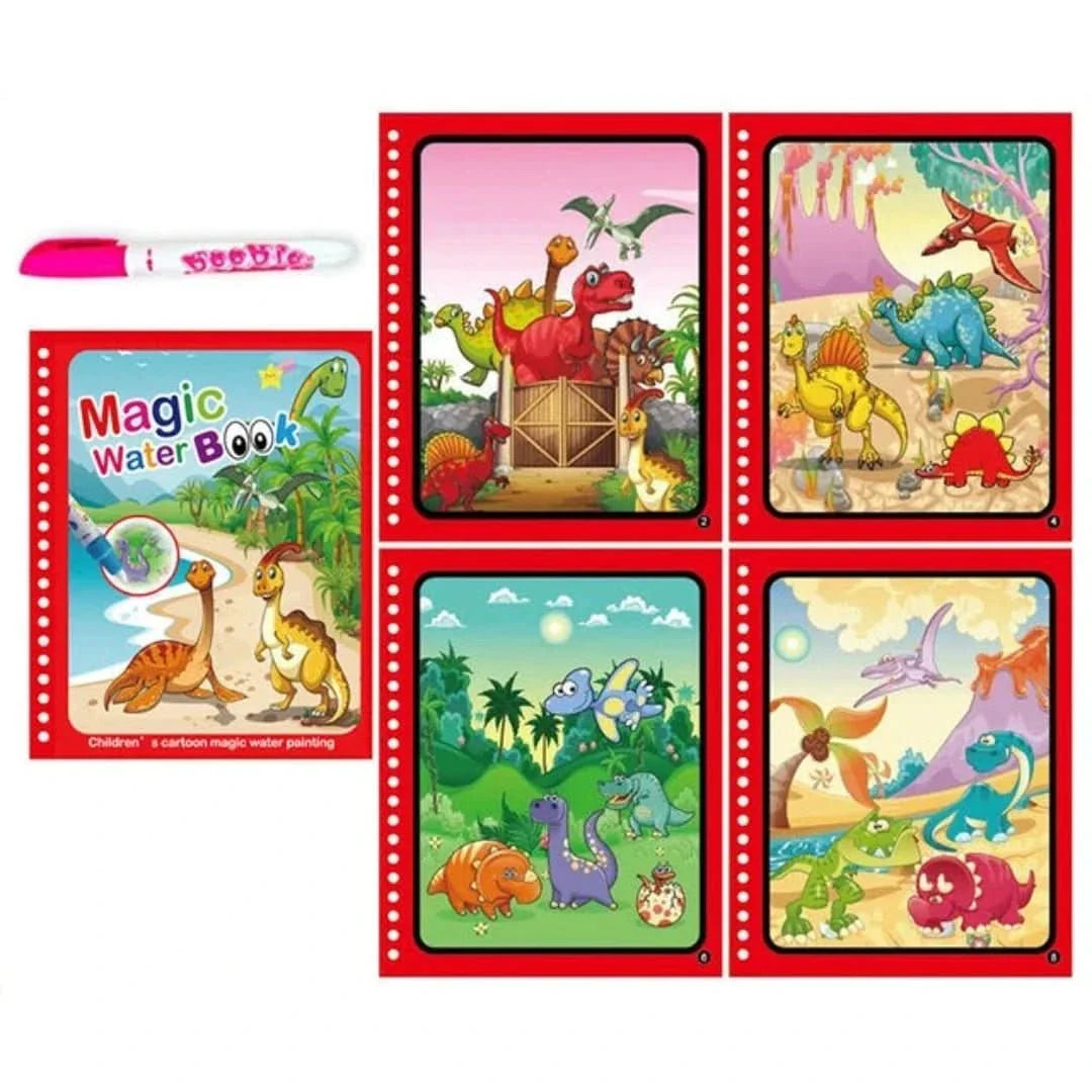 Magic Water Painting Book