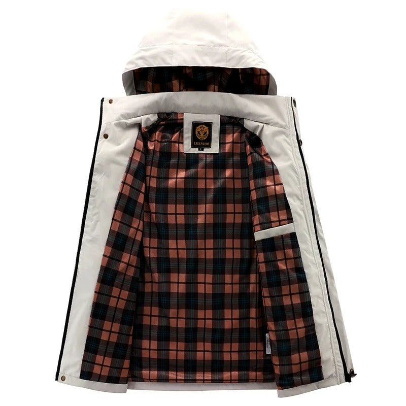 Men's Winter Jacket with Adjustable Hood - Ferdinand