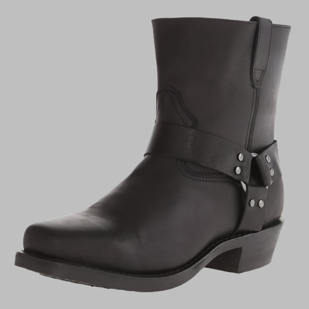 Stivali western vintage in pelle