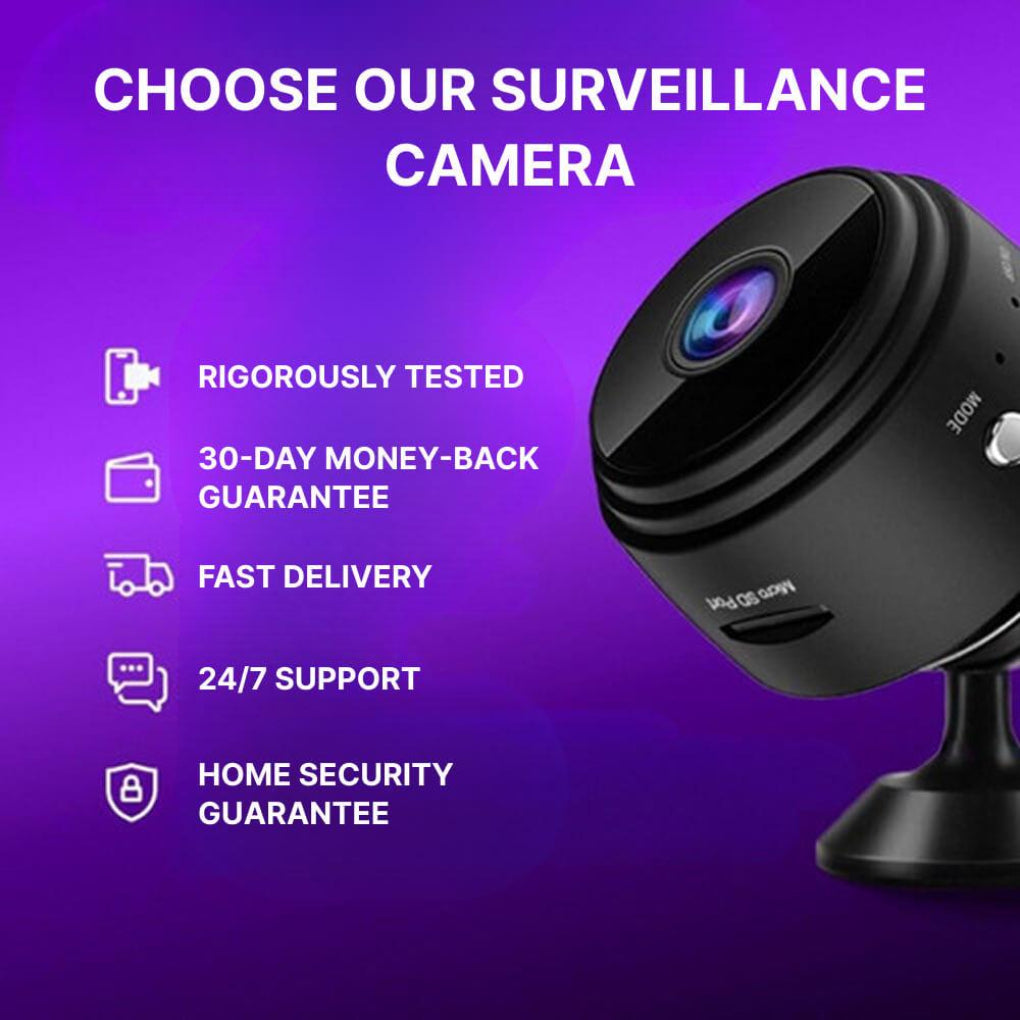 Mini caméra de sécurité sans fil