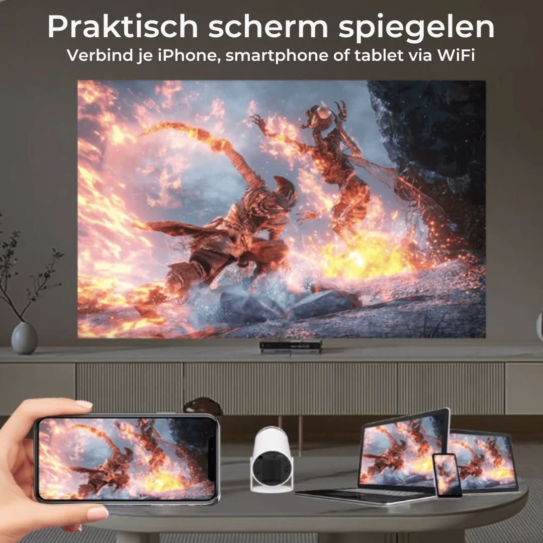 NanoCast - Intelligenter HD-Projektor
