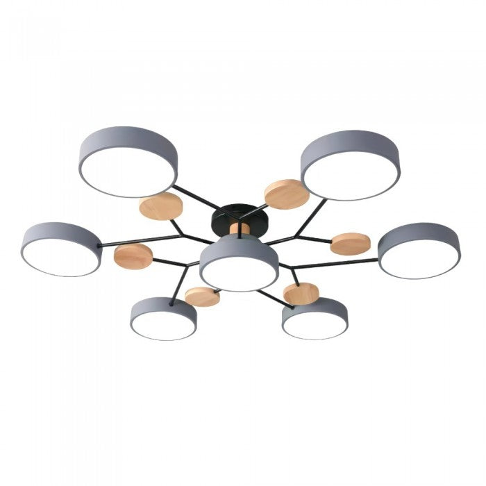Elegante NordicBranch-plafondlamp – Scandinavisch design met led
