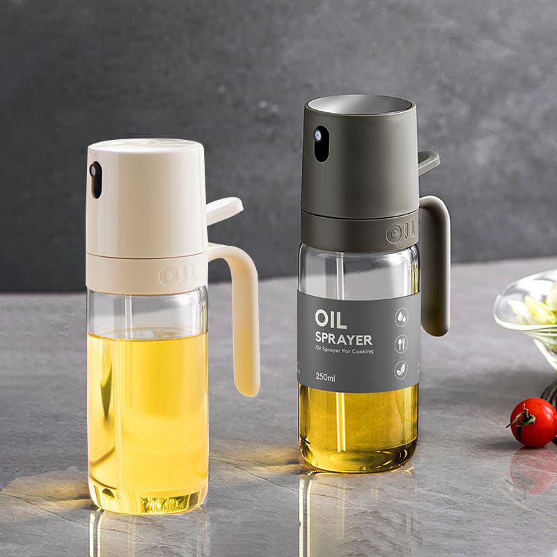 Oil Glass Spray Dispenser - Handle - 2 in 1 Function