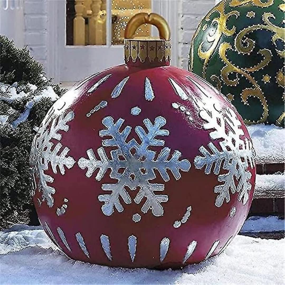 Aufblasbare Weihnachtskugel | Für draußen