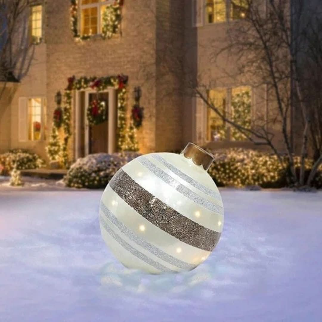 Aufblasbare Weihnachtskugel | Für draußen