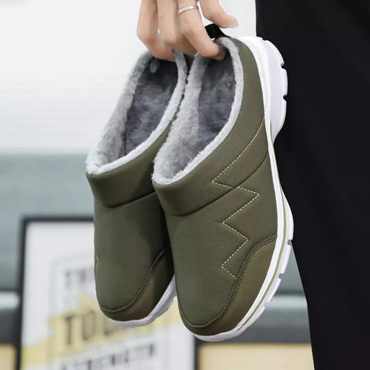 Zapatillas ortopédicas para hombre