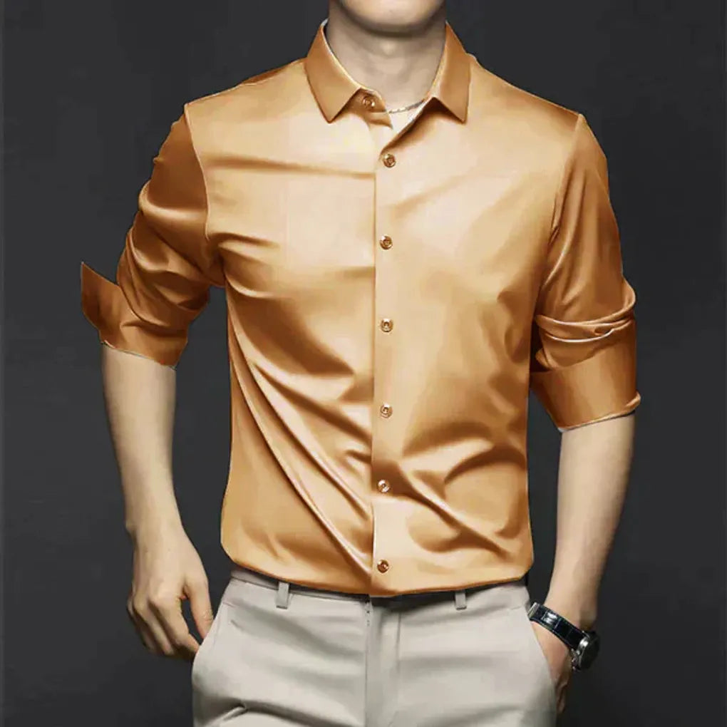 Wrinkle-free shirt for men – stylish and low-maintenance