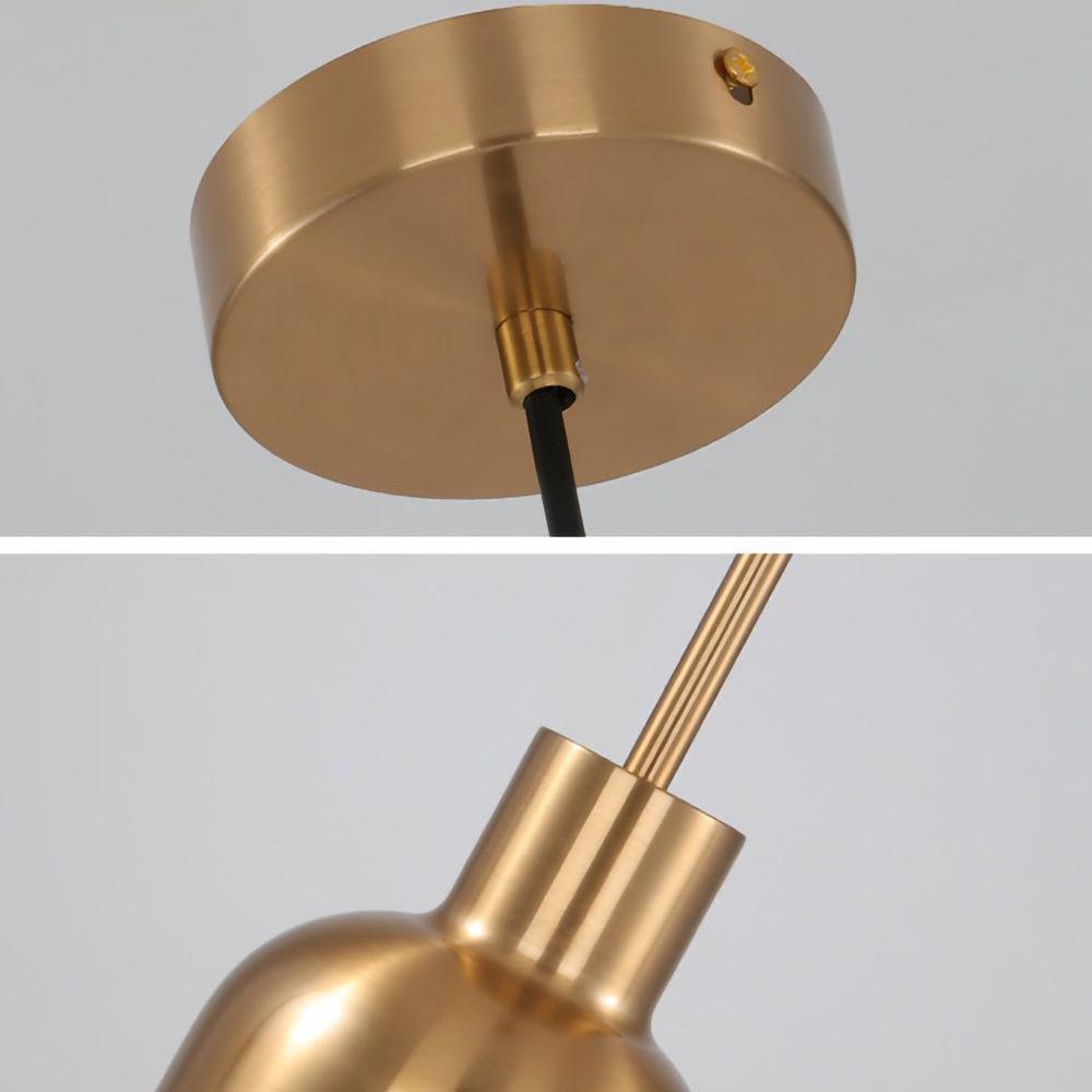 Suspension Niku – Design luxueux en laiton et en verre