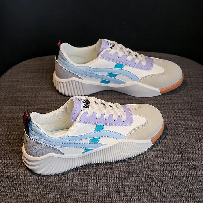 Retro-Sneaker für Damen mit orthopädischer Passform und hohem Tragekomfort