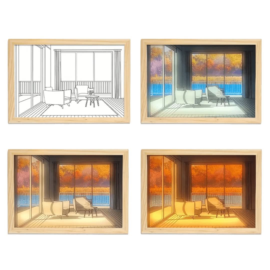 Studio-Scene | Cuadro iluminado