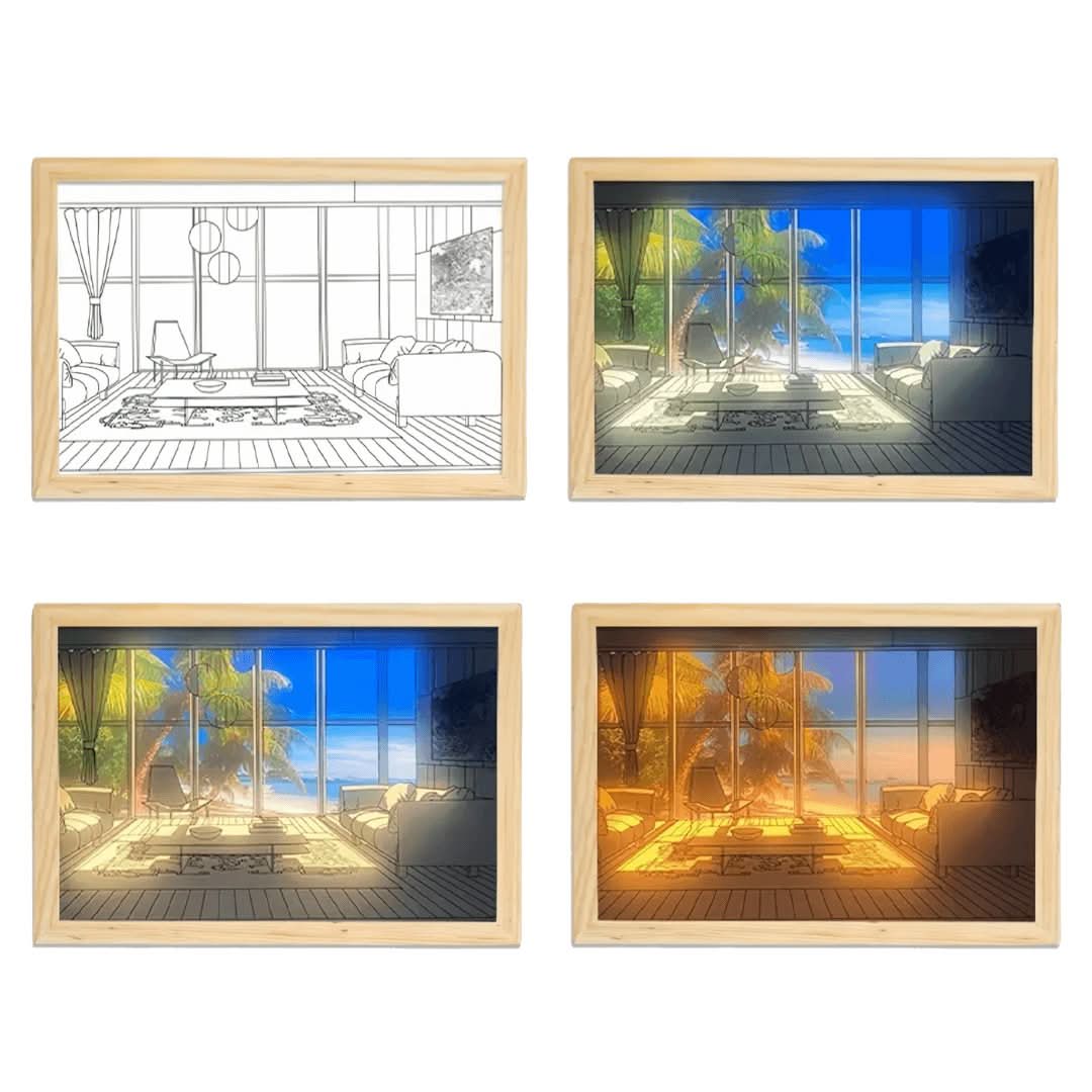 Studio-Scene | Cuadro iluminado