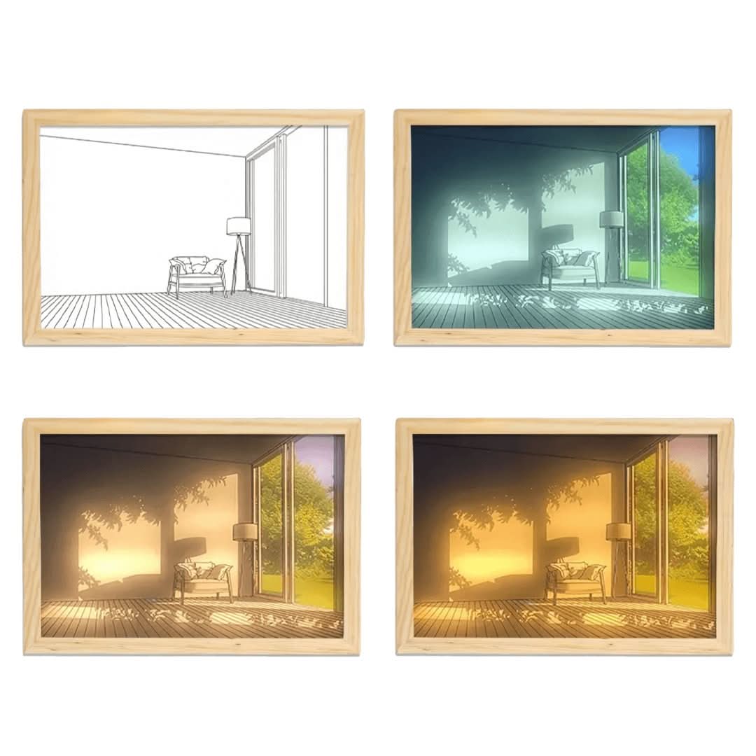 Studio-Scene | Cuadro iluminado