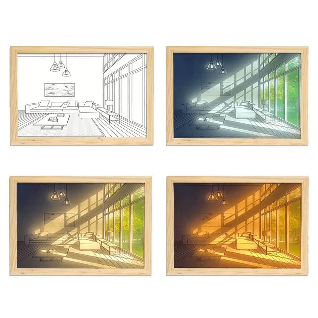Studio-Scene | Cuadro iluminado