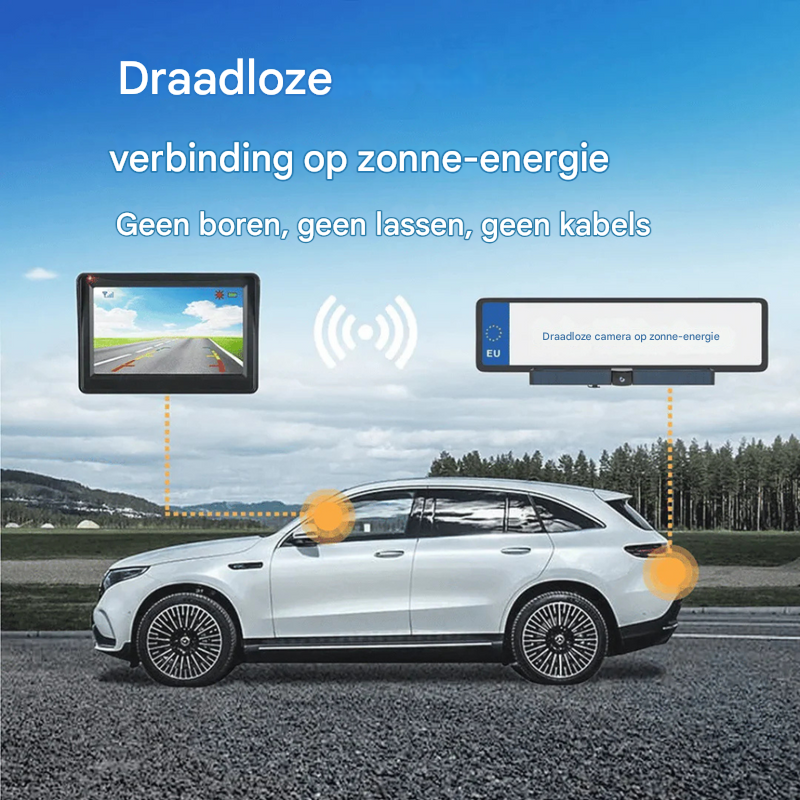 Solar-Powered HD Reversing Camera