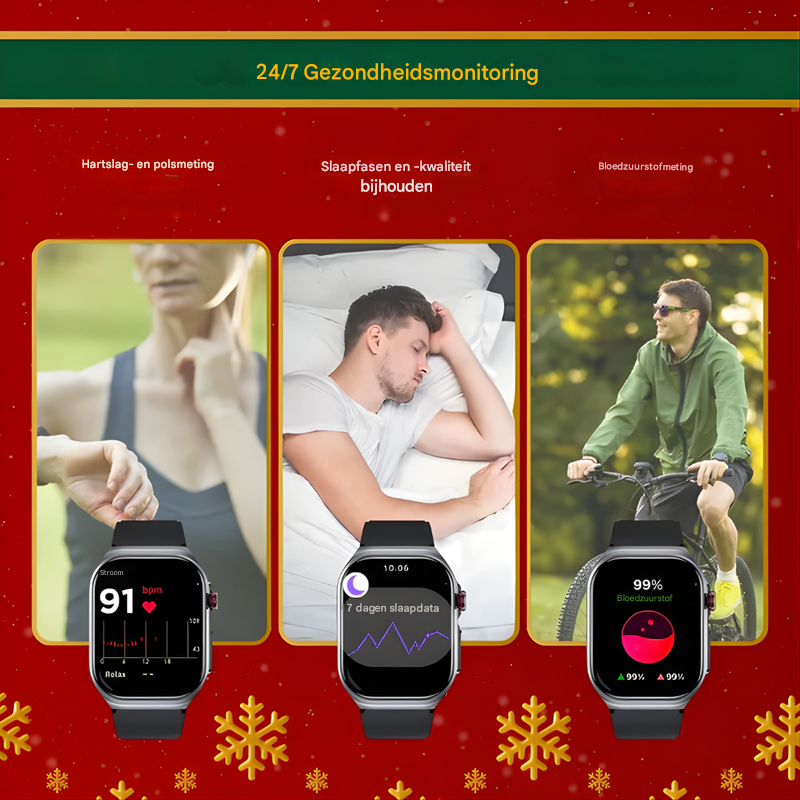 Smartwatch with Advanced Features for Active Lifestyles