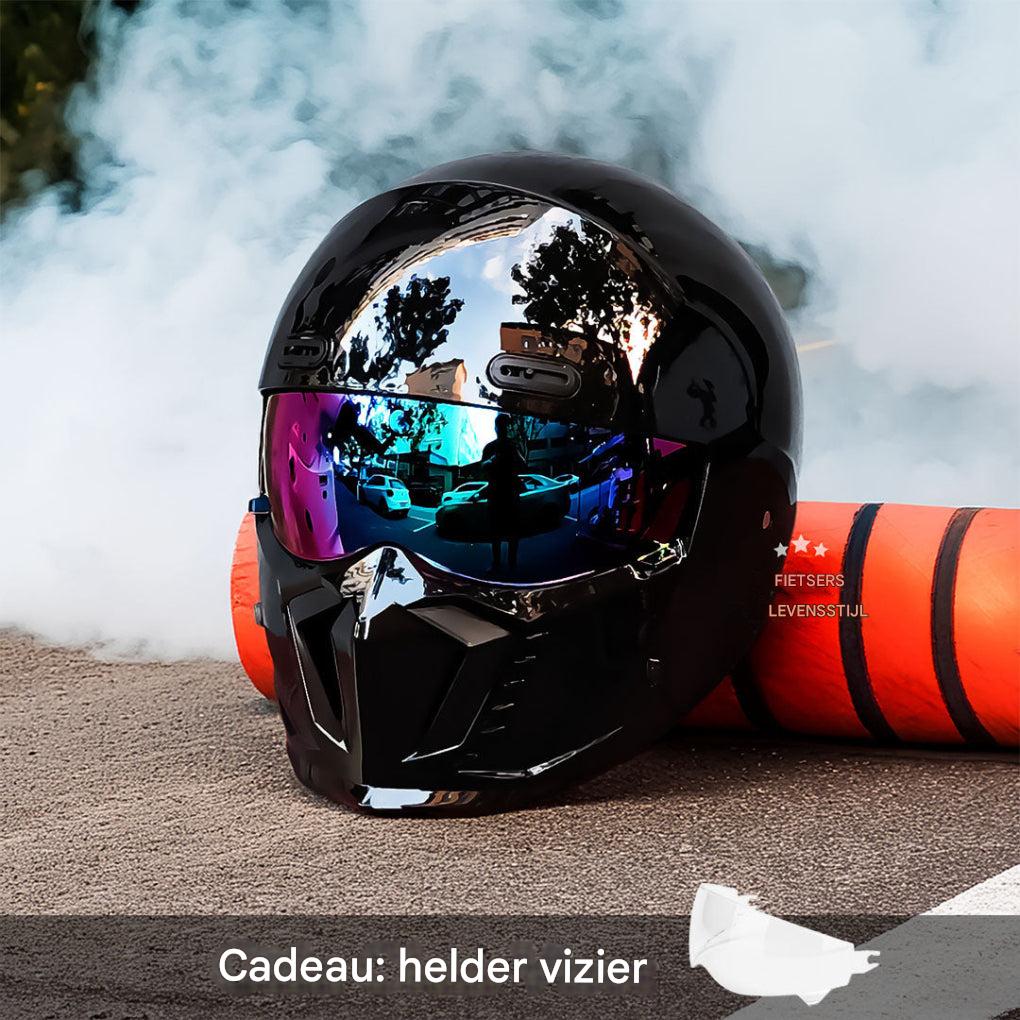 Motorcycle Helmet – DOT and ECE Approved, Timeless Look