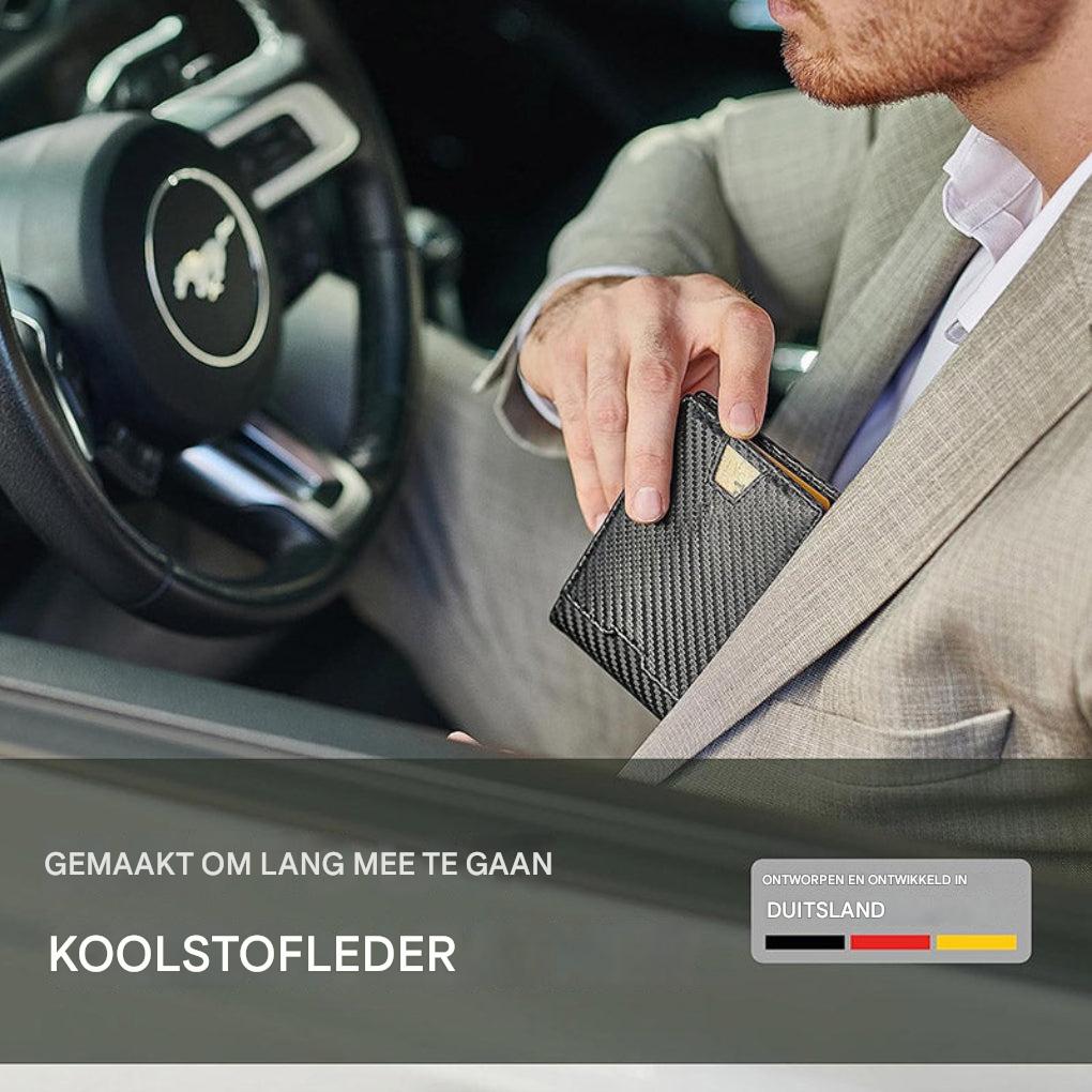 Slim RFID Wallet with Money Clip
