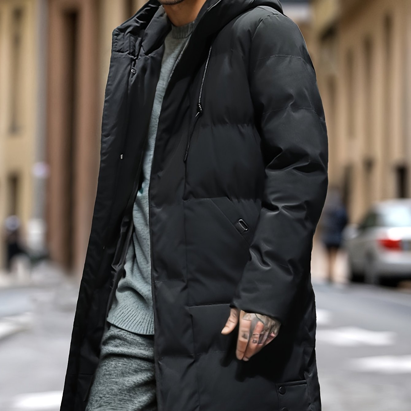 Tom | Parka d'hiver chaude avec capuche et poches