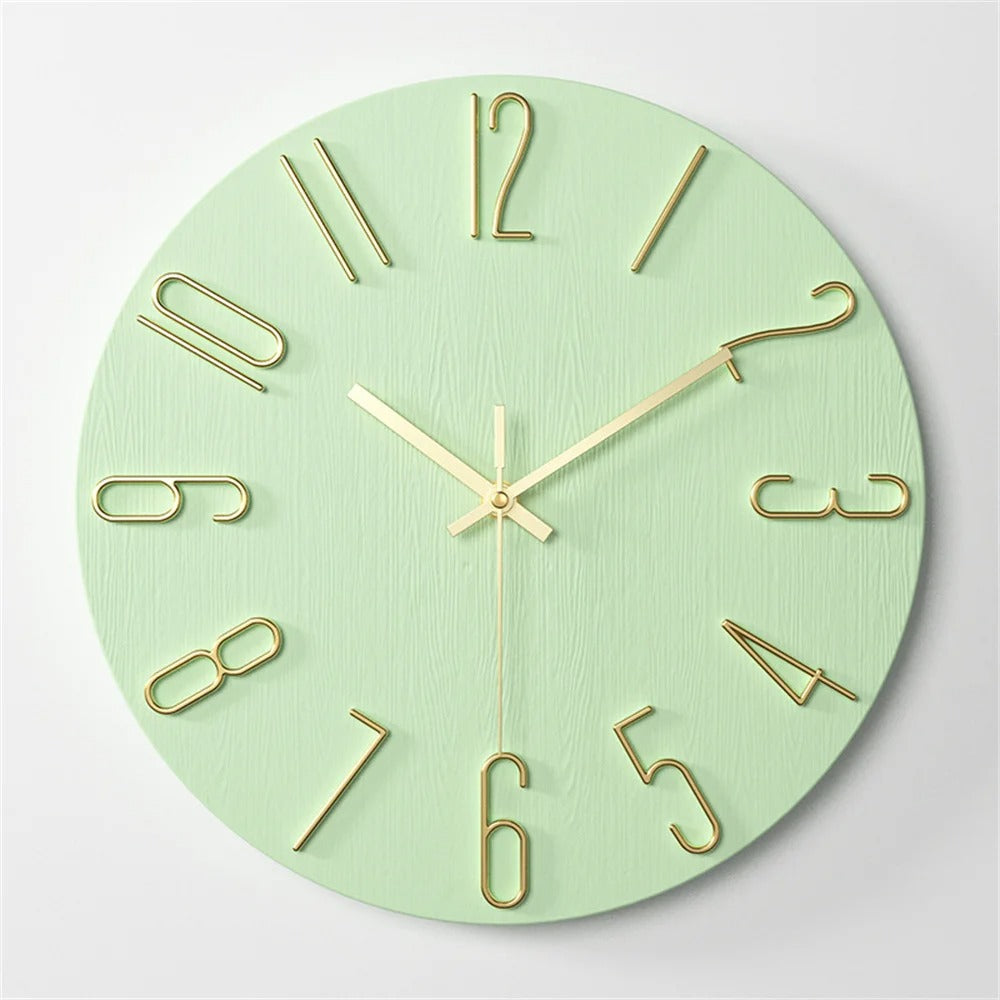 Modern Minimalist Wall Clock - Stylish - Functional - Timeless Design