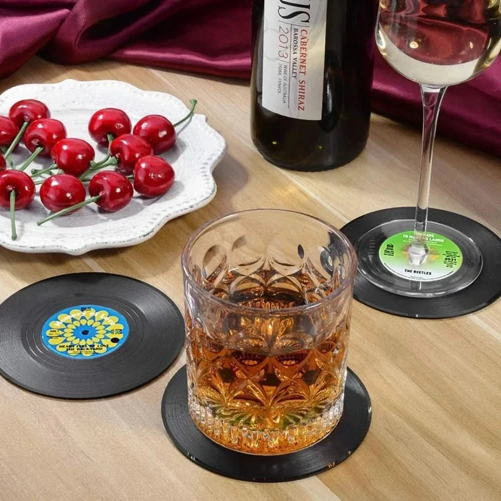 Posavasos para discos de vinilo
