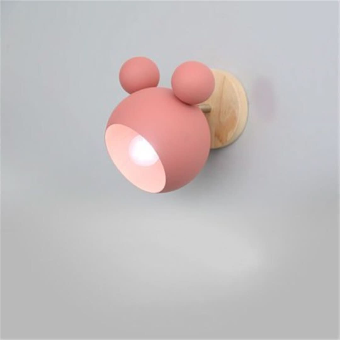 GlowKids - Lampada da parete LED nordica per la cameretta dei bambini