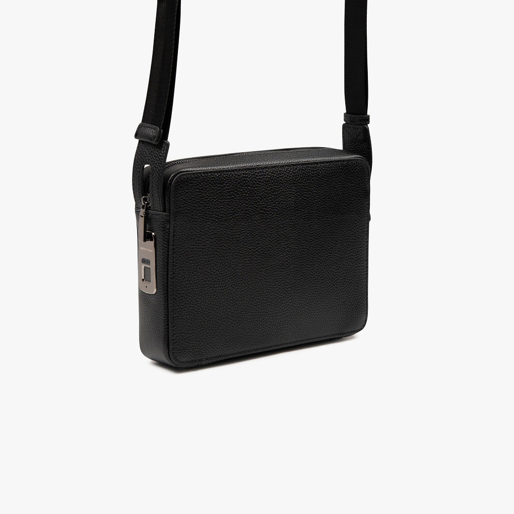 Modern Shoulder Bag with Secure Fingerprint Lock