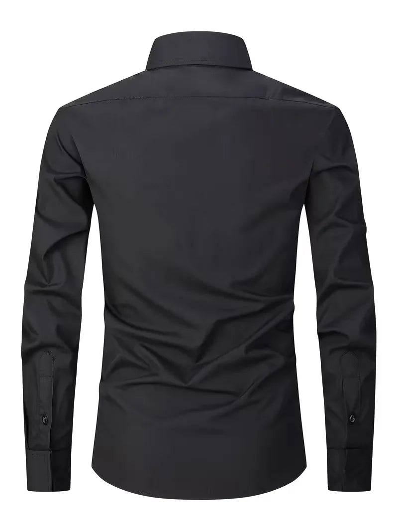 Chemise intelligente avec col mao