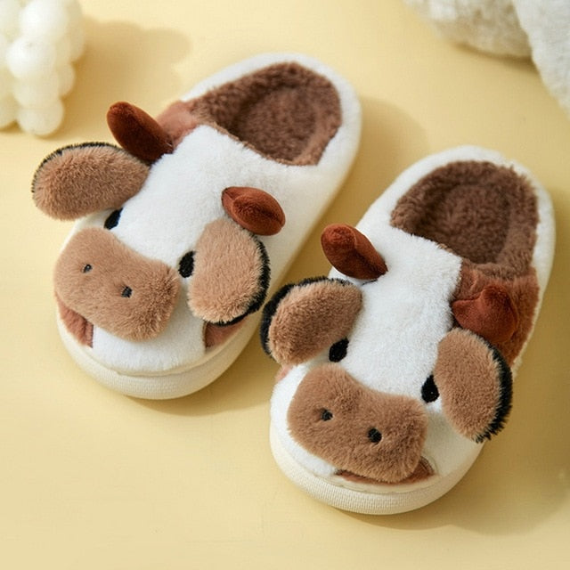 Snuggly Warm Animal Slippers with Soft Lining