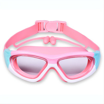 Occhialini da nuoto per bambini con montatura ampia - comodi e antiappannamento, per divertirsi in acqua