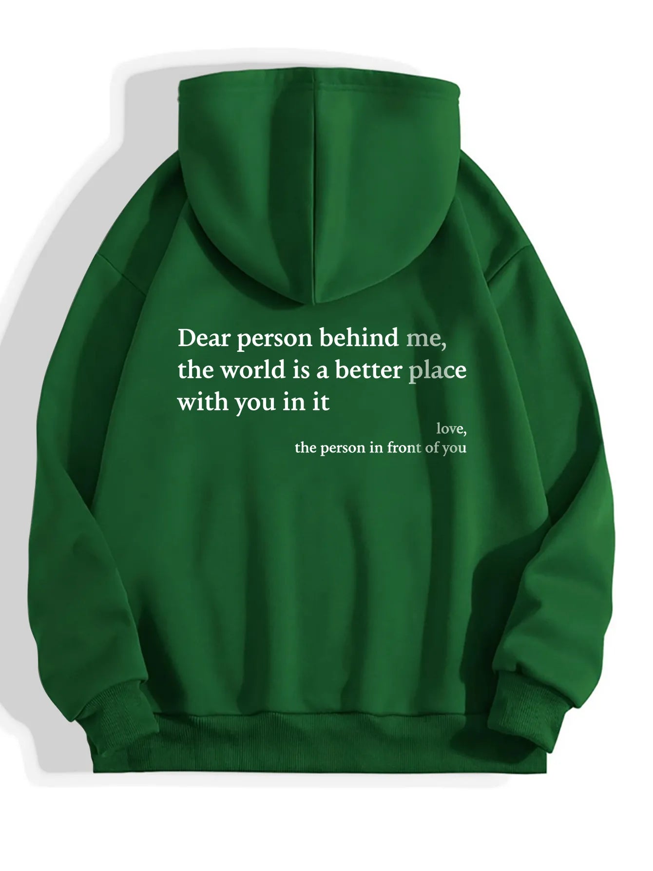 Unisex Hoodie with Inspirational Message