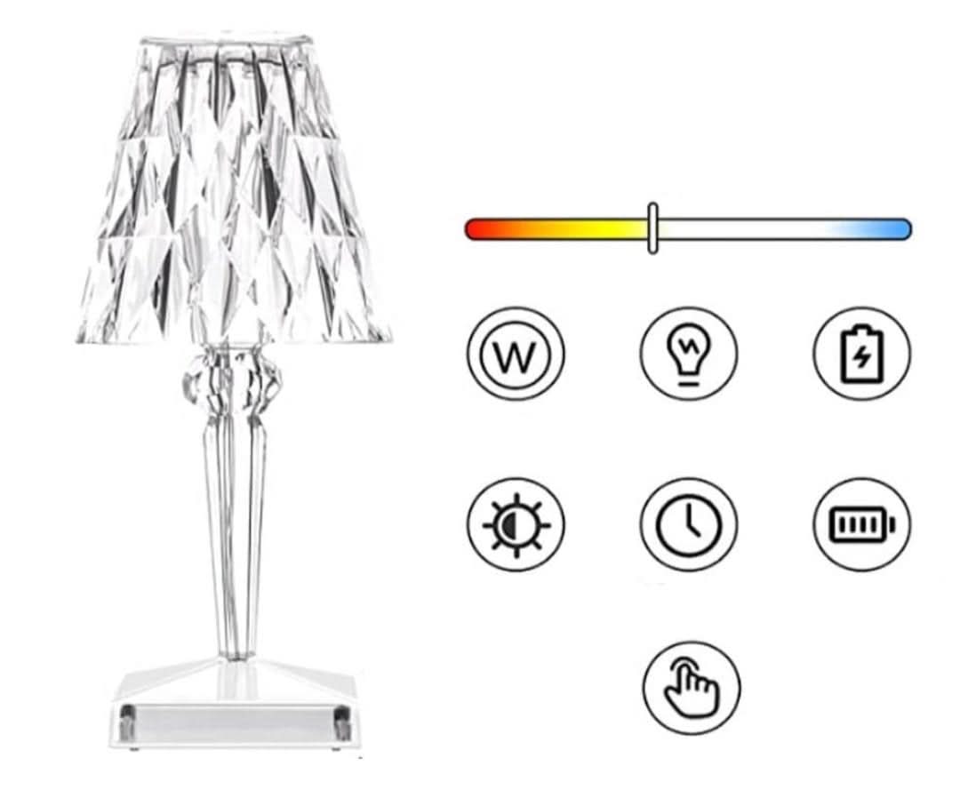 Crystal Table Lamp