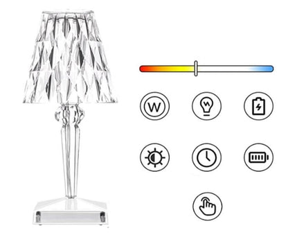 Crystal Table Lamp