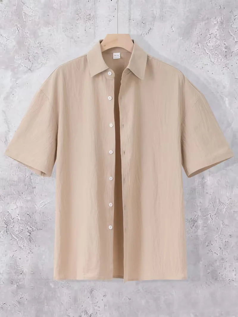 Chemise à manches courtes avec pantalon long