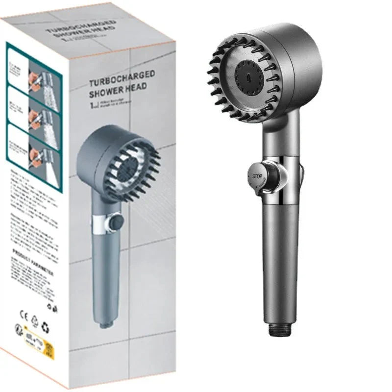 Spa-Quality and Water-Saving Shower Head