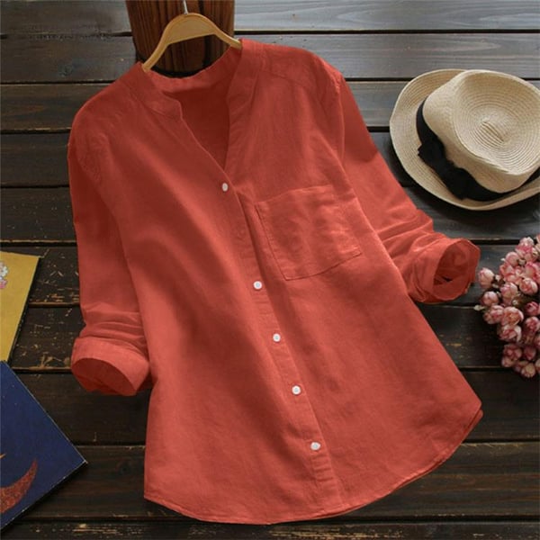 Ladies Linen Blouse - Marcela