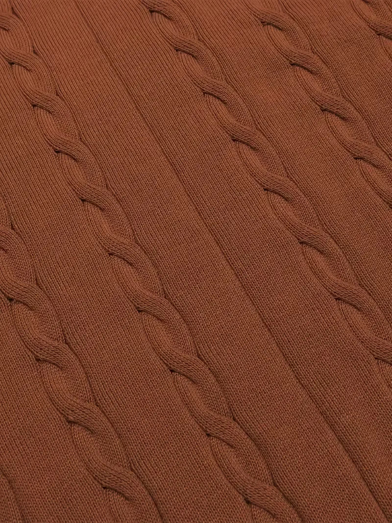 Gilet sans manches en tricot avec col en V