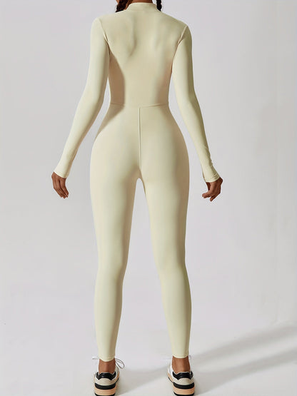 Slim Fit Yoga Jumpsuit - Comfortable and Stylish Activewear