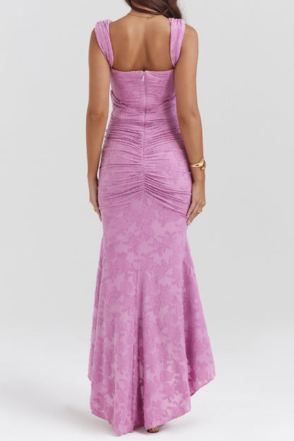 Maxi Dress with Floral Pattern - Mariekje