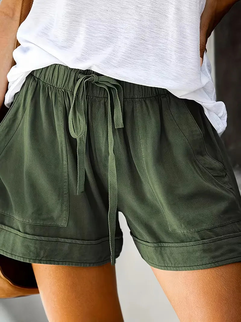 Shorts avec taille élastique
