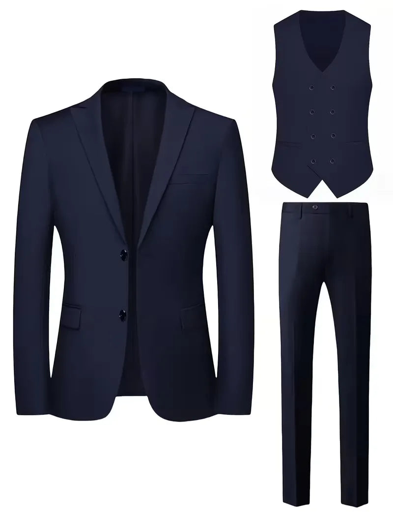 Costume trois pièces coupe slim
