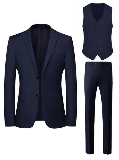 Costume trois pièces coupe slim