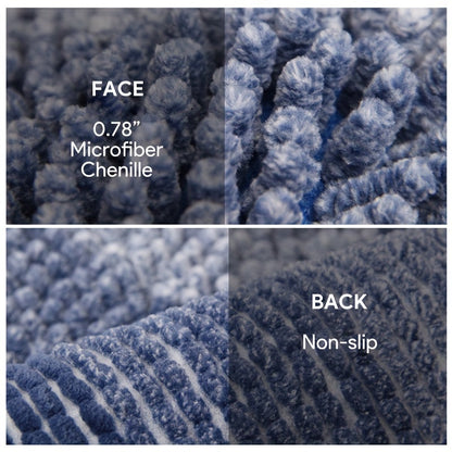 Chenille Bath Mat – Luxury and Comfort for Bathroom and Entrance
