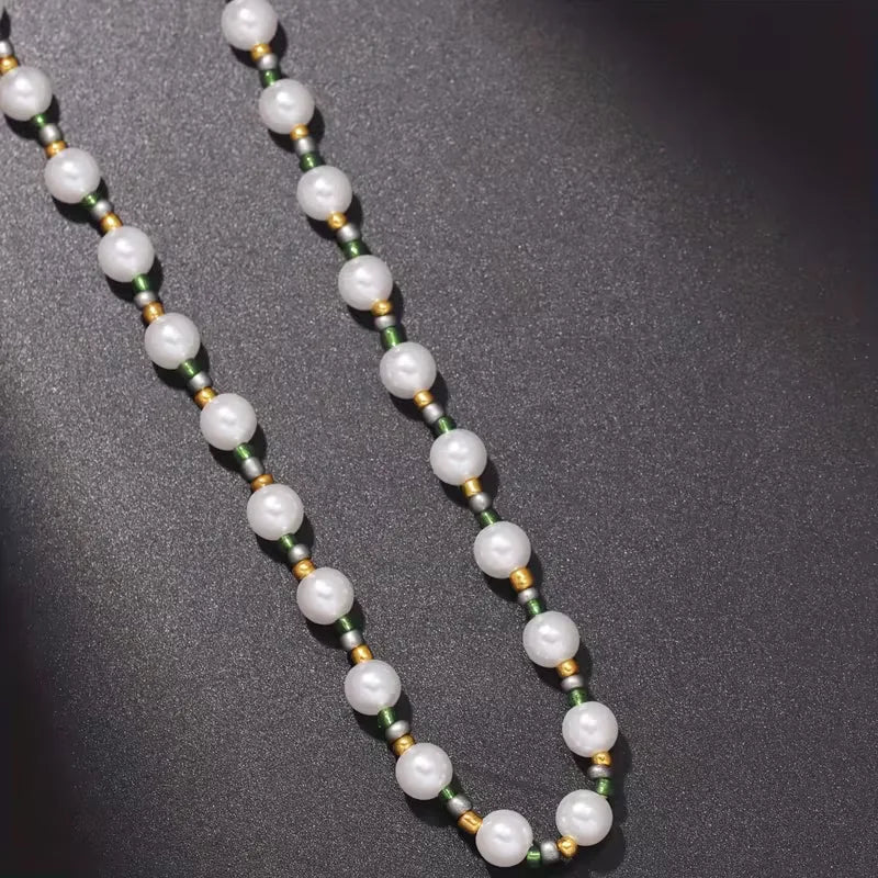 Necklaces with Imitation Pearls