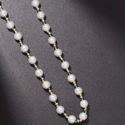 Necklaces with Imitation Pearls