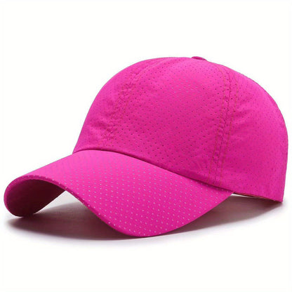 Quick-Drying Mesh Cap – UV-Resistant Cap for Outdoor Sports and Activities