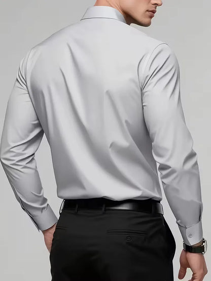 Chemises intelligentes coupe slim col mandarin