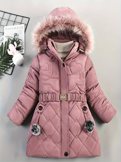 Winter Jacket with Hood for Girls - Nicole